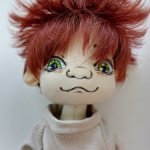 Кукла мальчик Шкодник