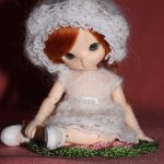 Фиона в роли маленькой Дюймовочки.