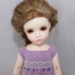 Новое платье Элин. Кукла БЖД Элин от Иплхаус