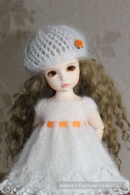 Мой первый авторский аутфит «ПРЯНАЯ ТЫКВА» для куклы БЖД (фото 2)