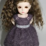 Творческий процесс по созданию платья на куклу БЖД.