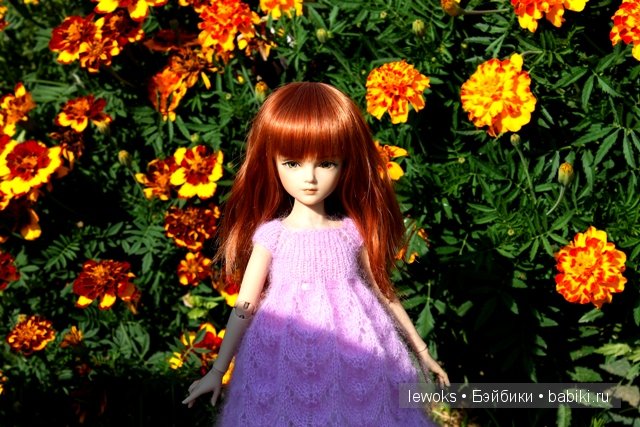 Поездка на дачу. Куклы БЖД. Пич от Иплхаус, Пукифи Купид (фото 2)