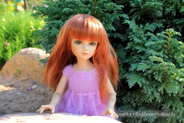 Поездка на дачу. Куклы БЖД. Пич от Иплхаус, Пукифи Купид (фото 4)