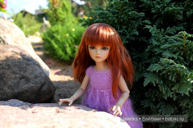 Поездка на дачу. Куклы БЖД. Пич от Иплхаус, Пукифи Купид (фото 5)