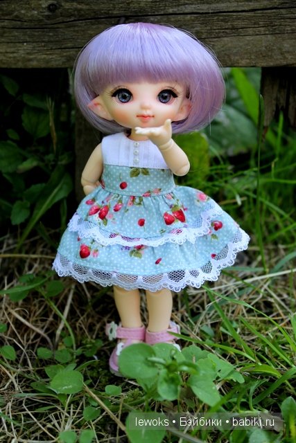 Поездка на дачу. Куклы БЖД. Пич от Иплхаус, Пукифи Купид