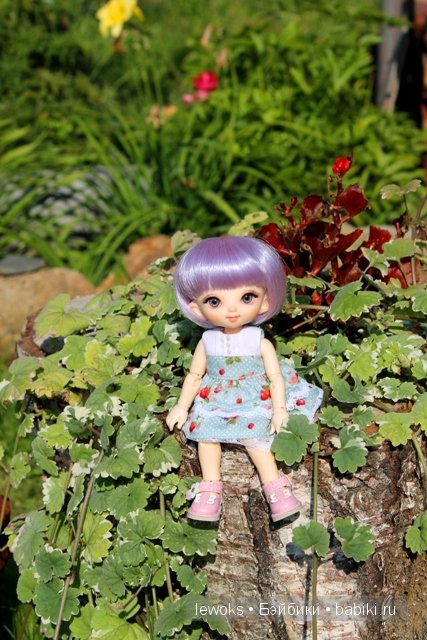 Поездка на дачу. Куклы БЖД. Пич от Иплхаус, Пукифи Купид (фото 9)