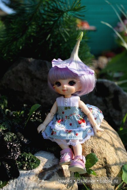 Поездка на дачу. Куклы БЖД. Пич от Иплхаус, Пукифи Купид (фото 10)