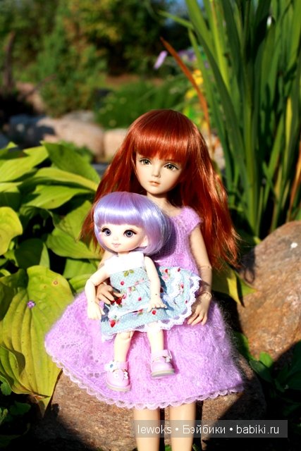 Поездка на дачу. Куклы БЖД. Пич от Иплхаус, Пукифи Купид (фото 8)