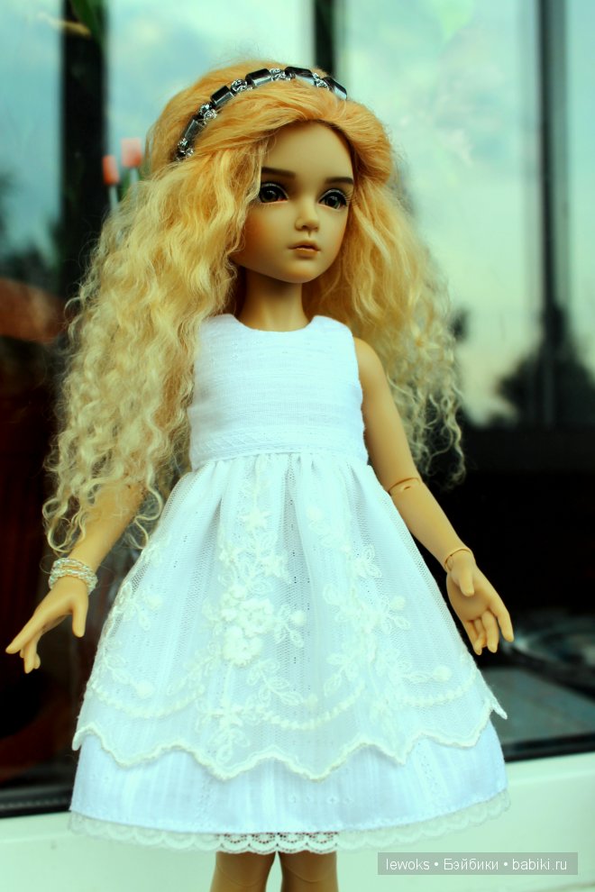 Мои первые сшитые платья для кукол БЖД (фото 6)