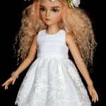 Мои первые сшитые платья для кукол БЖД