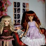 Платья для кукол БЖД.