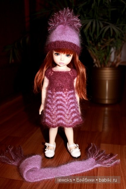 Утепляемся. Новый наряд для кукол БЖД (фото 4)