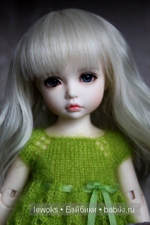 Яркая зелень! Платья для кукол БЖД (фото 3)