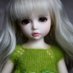 Яркая зелень! Платья для кукол БЖД.