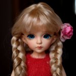 Мои работы для кукол БЖД