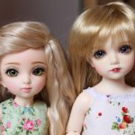 Литлфи Саранг и Бонни Иплхаус. Куклы БЖД