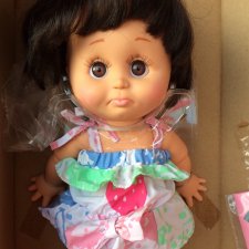 Poupée Galoob Baby Face AA So Funny Natalie black Canadienne - Jeux & Jouets