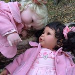 Дафна в зазеркалье. Осенние фото красавиц Адорочек