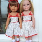 Фотографии Еврогерл от Диана Коллекшн и похожей куколки от НПК долс