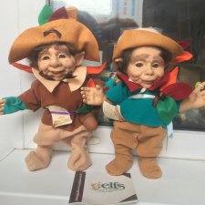 Эльфы Минки и Блинки одним лотом! Номер 1