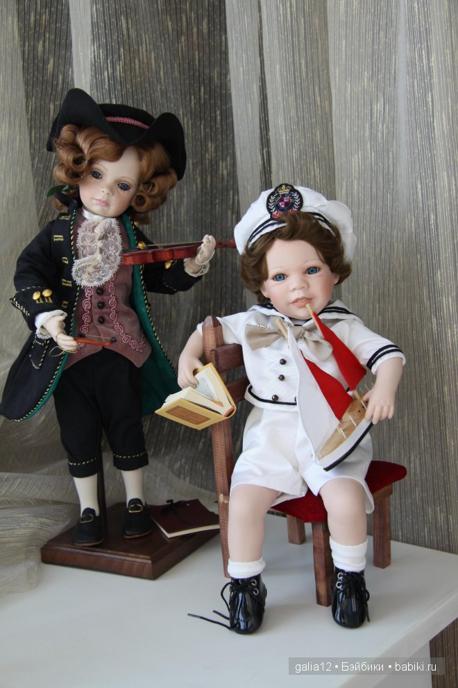 Мои мужчинки - сентиментальный интеллектуал и шустрый хулиган. Thomas Jefferson, автор JAN HOLLEBRANDS