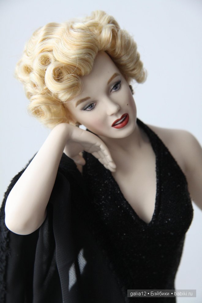 Портретная кукла Мерилин Монро от Франклина Минта (фото 8)