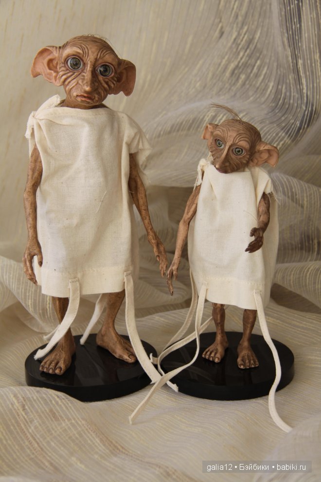 Замечательные Добби и Крейчер от Р.Тоннера ("Гарри Поттер") | Бэйбики Замечательные Добби и Крейчер от Р.Тоннера ("Гарри Поттер")