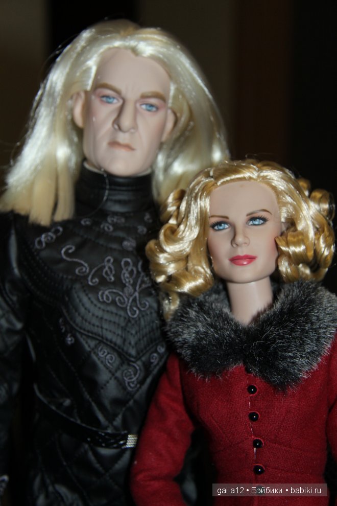 Семья Малфоев: Люциус, нарцисса, Драко от Р.Тоннера