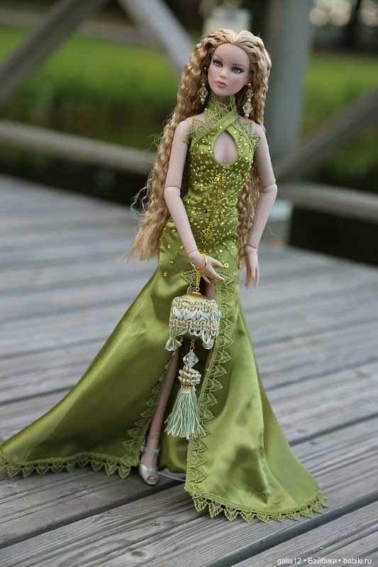 Осенняя симфония из кукол Роберта Тоннера (Tonner). Ками - Зеленое яблоко (фото 4)