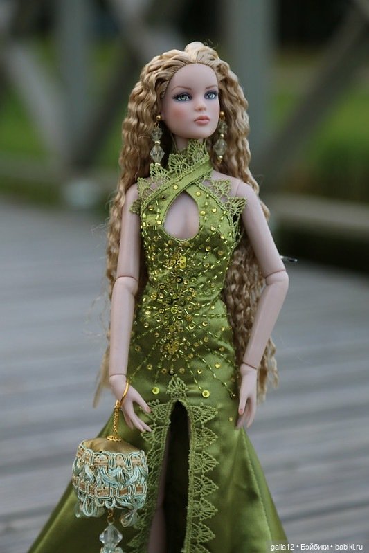 Осенняя симфония из кукол Роберта Тоннера (Tonner). Ками - Зеленое яблоко (фото 5)