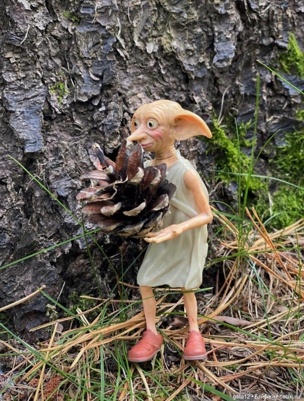 Добби готовится к зиме | Бэйбики Добби готовится к зиме — Игрушки Тролли (Trolls): винтажные Dam и Russ (фото 5)