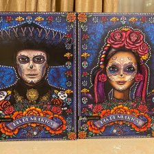 Барби и Кен 2022  к празднику Дня мертвых (Día De Muertos).