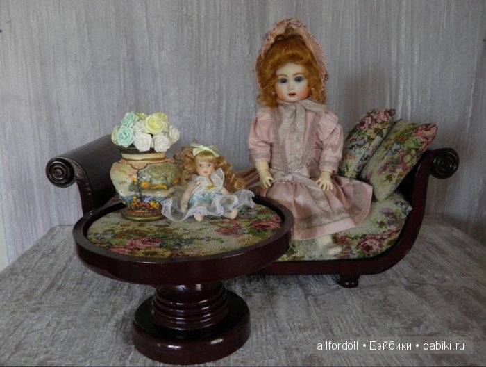 Интерьерные мебельные композиции для кукол