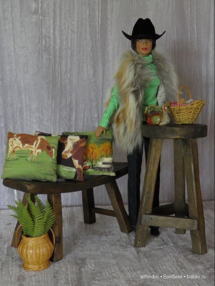 Интерьерные мебельные композиции для кукол