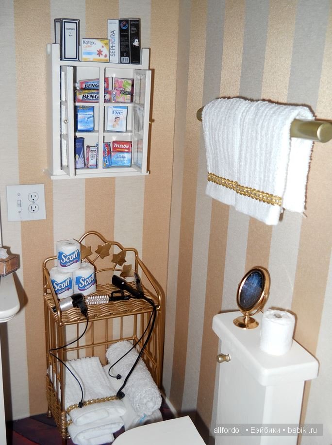 Интерьерные мебельные композиции для кукол