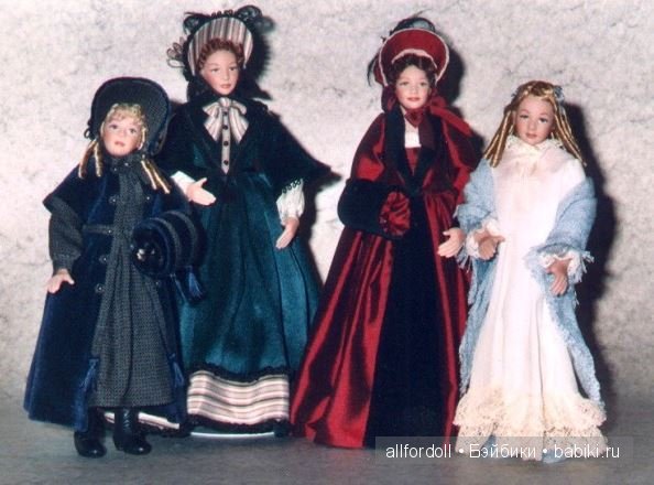 Куклы из коллекции "Little Women" - "Маленькие Женщины" - Как их оказывается много