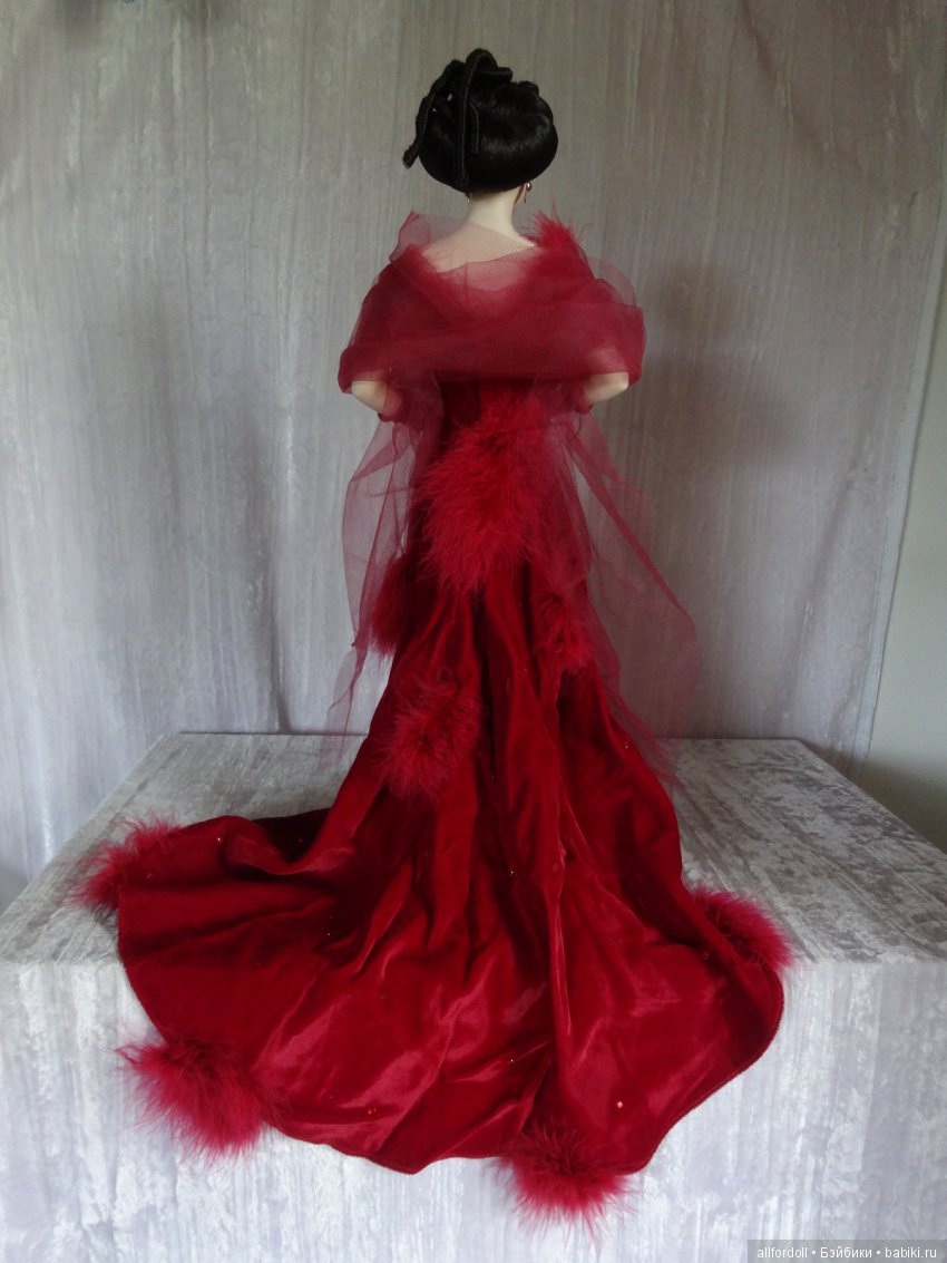Скарлетт о хара в красном платье
