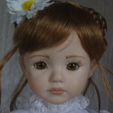 Мной созданные малышки из фарфора по молду Дианны Эффнер