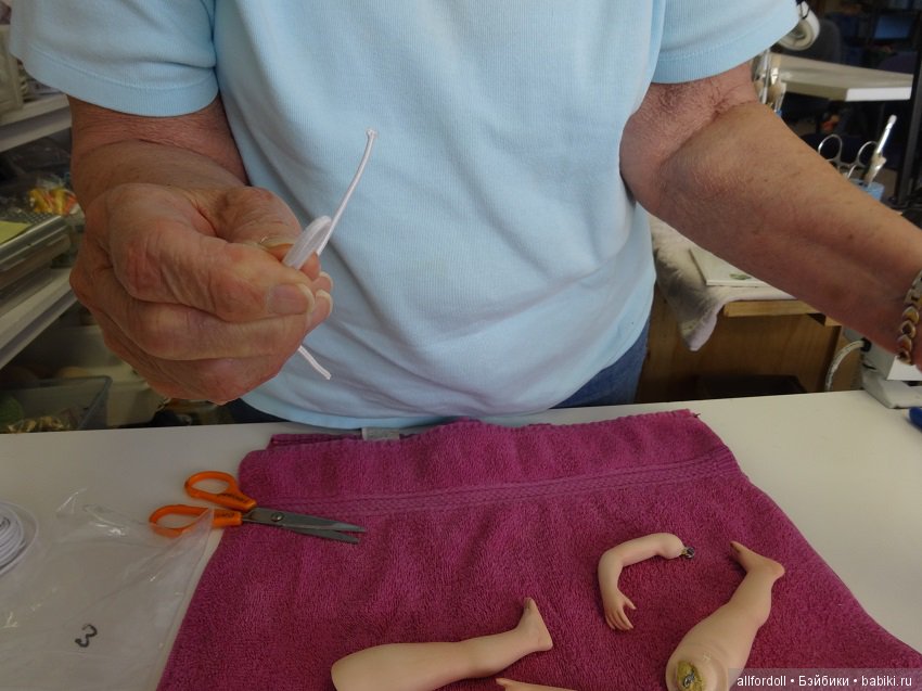 Мной созданные малышки из фарфора по молду Дианны Эффнер