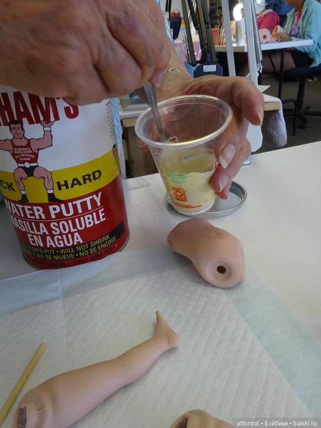 Мной созданные малышки из фарфора по молду Дианны Эффнер