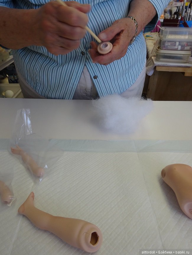 Мной созданные малышки из фарфора по молду Дианны Эффнер