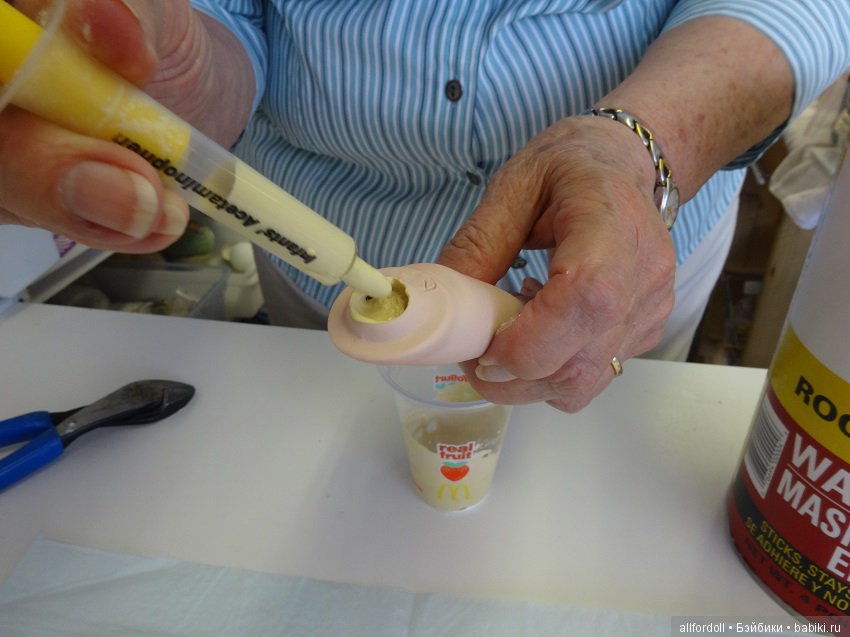 Мной созданные малышки из фарфора по молду Дианны Эффнер