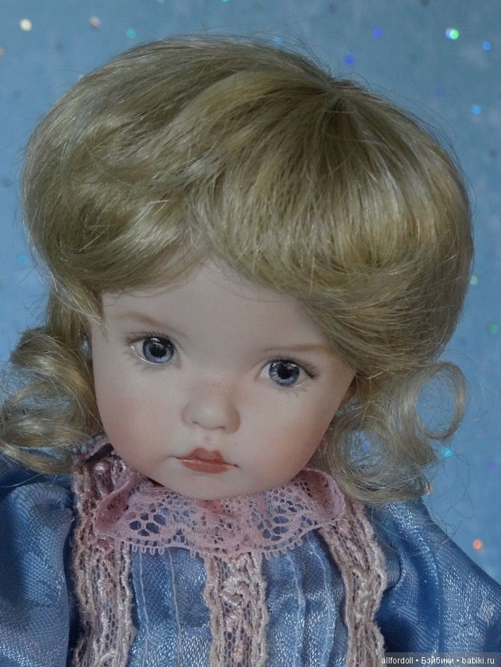 Мной созданные малышки из фарфора по молду Дианны Эффнер