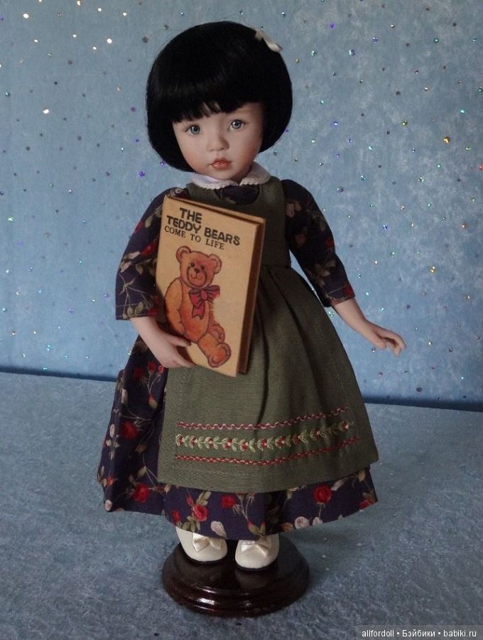 Мной созданные малышки из фарфора по молду Дианны Эффнер