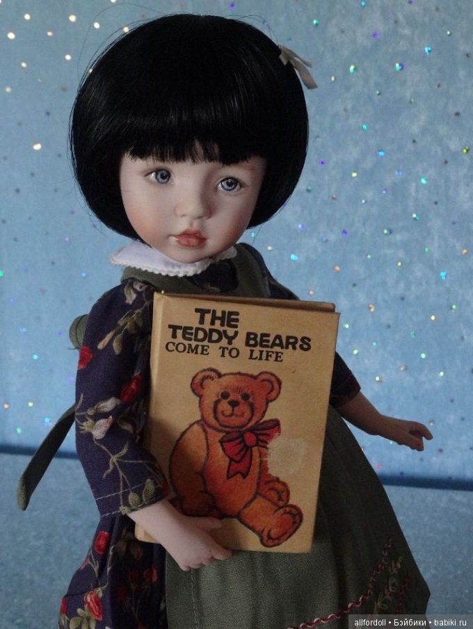 Мной созданные малышки из фарфора по молду Дианны Эффнер