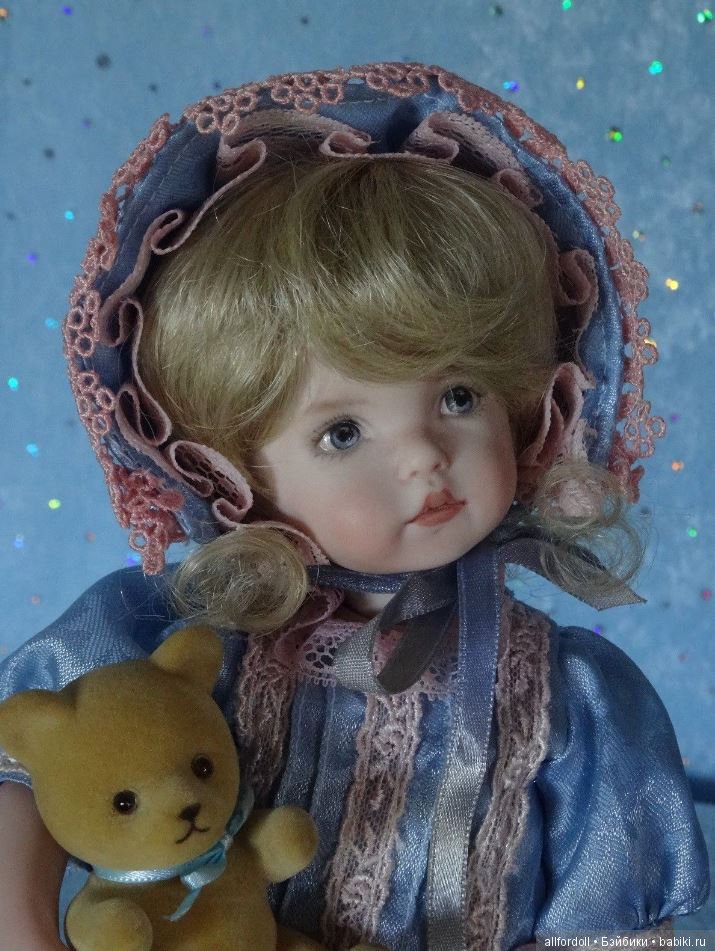 Мной созданные малышки из фарфора по молду Дианны Эффнер