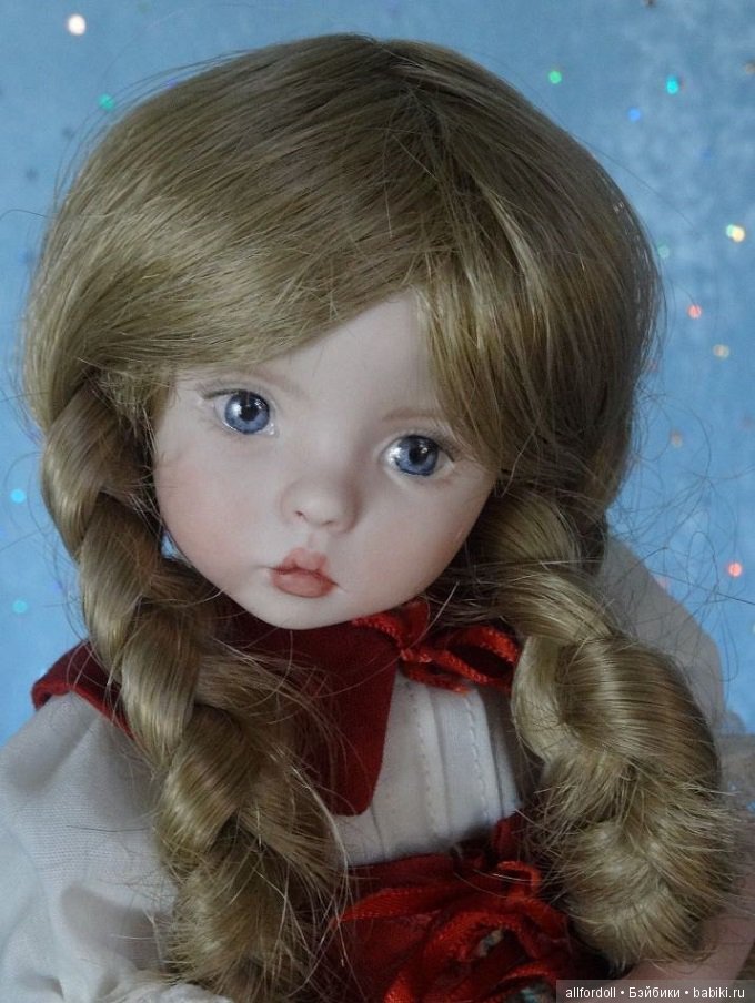 Мной созданные малышки из фарфора по молду Дианны Эффнер