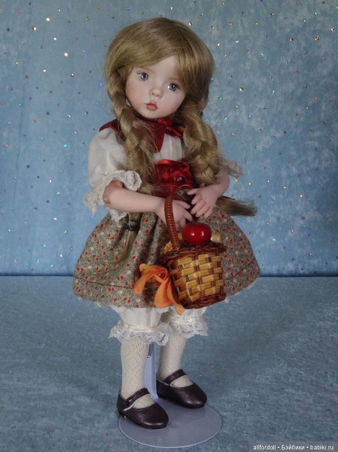 Мной созданные малышки из фарфора по молду Дианны Эффнер