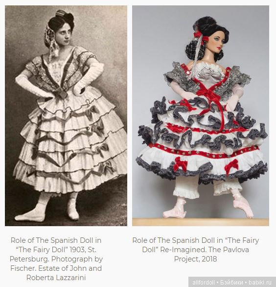 Мой друг Peggy Turchette - балерина Анна Павлова - куклы Robert Tonner - Сезон №4 (фото 5)