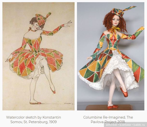 Мой друг Peggy Turchette - балерина Анна Павлова - куклы Robert Tonner - Сезон №4